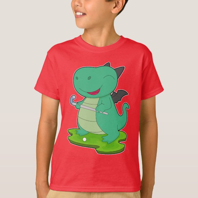 Camiseta Palo de hockey sobre hierba Dragon Field (Anverso)