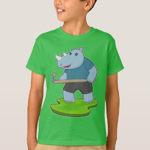 Camiseta Palo de hockey sobre hockey sobre hierba de Rhino