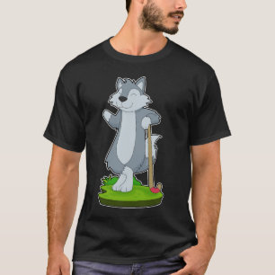 Camiseta Palo de hockey Wolf Field