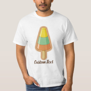 Camiseta Palo de sorbete con forma de cono