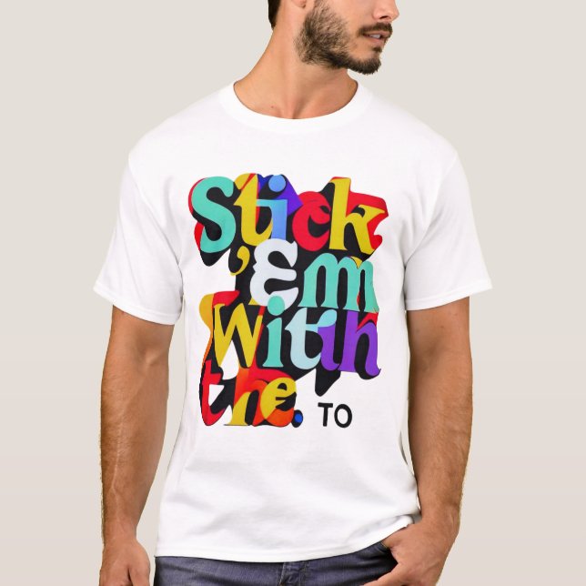 Camiseta Palo "Em with the" Multi-Color (Anverso)