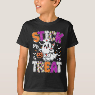 Camiseta Palo O Tratamiento De La Enfermera Icu Ghost Phleb
