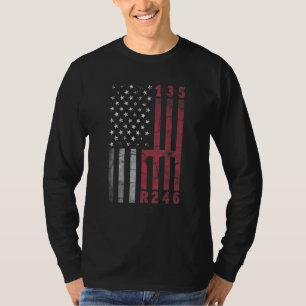Camiseta Palo Shift Muscle Car 6 engranajes Independencia m