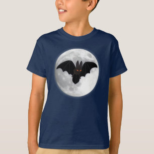 Camiseta Palo y luna Rojo-Observados