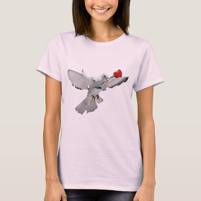 Camiseta Palo y Rosa (Anverso)