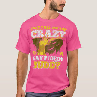 Camiseta paloma arcilla tiroteo trapshot sport shooter gi