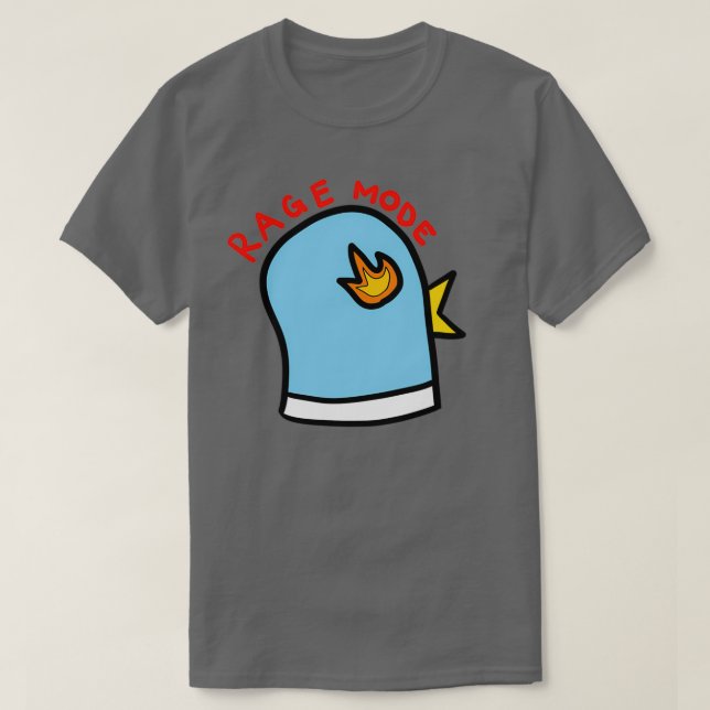 Camiseta Paloma azul de modo de rencor (Diseño del anverso)