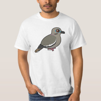 Camiseta paloma Blanco-coa alas