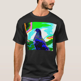 Camiseta Paloma colorida 1