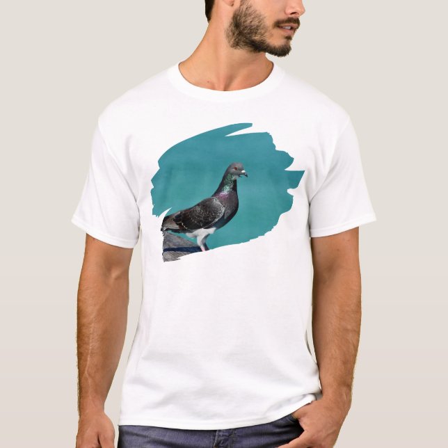 Camiseta Paloma Con Vista (Anverso)