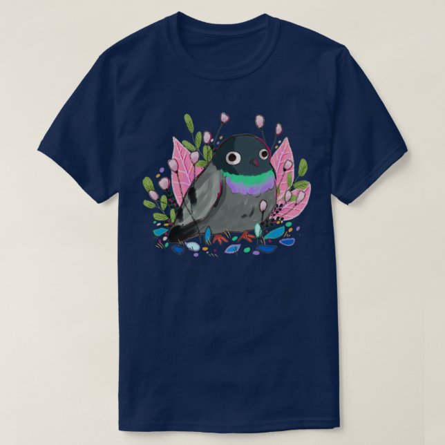 Camiseta Paloma cutánea 11 (Diseño del anverso)