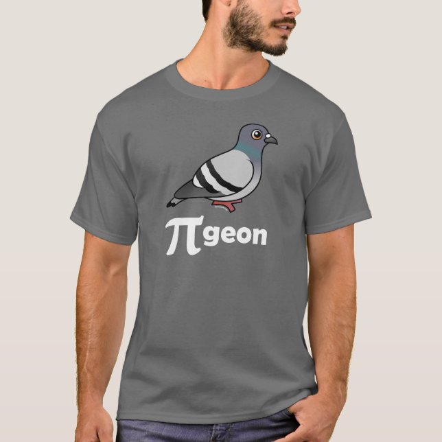 Camiseta Paloma de IPrujana con capacidad de Birdoración/Pi (Anverso)