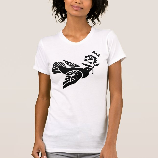 Camiseta Paloma de la Paz (Anverso)