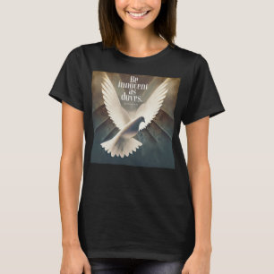 Camiseta Paloma de la paz, Mateo 10:16