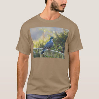 Camiseta Paloma de madera en los humedales de Seaton