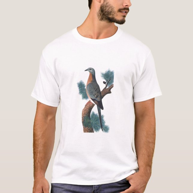 Camiseta Paloma de pasajero - migratorius del Ectopistes (Anverso)