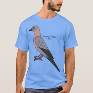 Camiseta Paloma de pasajeros de animales perdidos