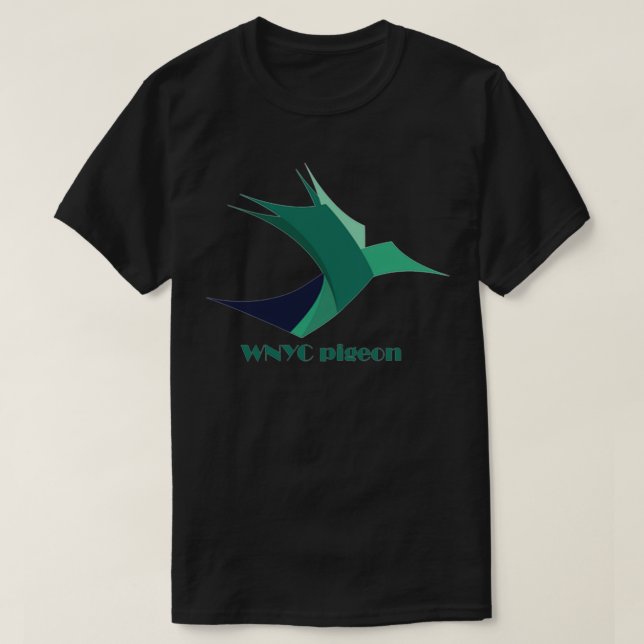 Camiseta paloma de WNYC (Diseño del anverso)
