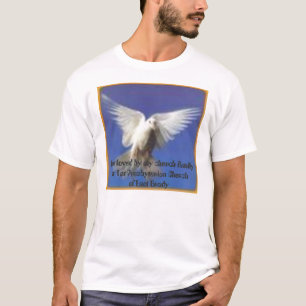 Camiseta paloma en vuelo, mi familia de la iglesia me amo