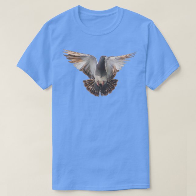 Camiseta Paloma fuerte 1 (Diseño del anverso)