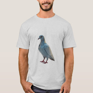 Camiseta Paloma geométrica
