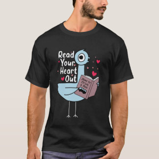 Camiseta Paloma Lee Lectora De Libros Maestra Adorable Lee