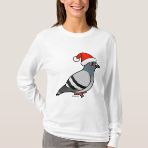 Camiseta Paloma linda Santa del dibujo animado