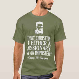 Camiseta Paloma Misionera O Impostora Cristiana