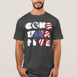 Camiseta Paloma negra Cruz bandera estadounidense Pro-Vida