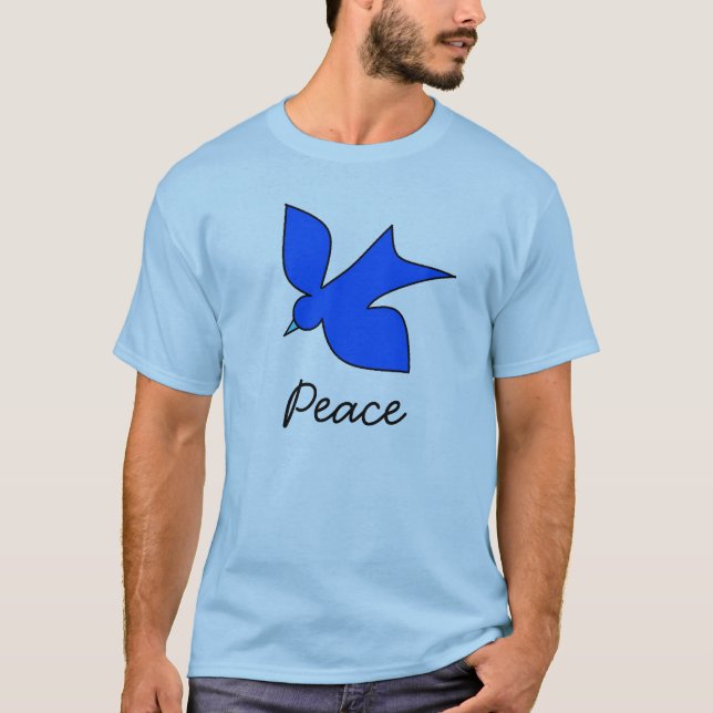 Camiseta Paloma pacífica (Anverso)