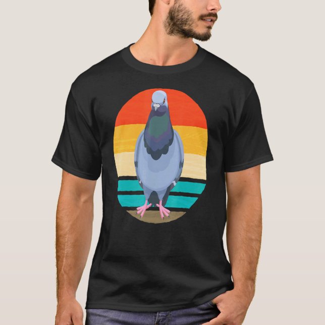 Camiseta Paloma pichón cochera (Anverso)