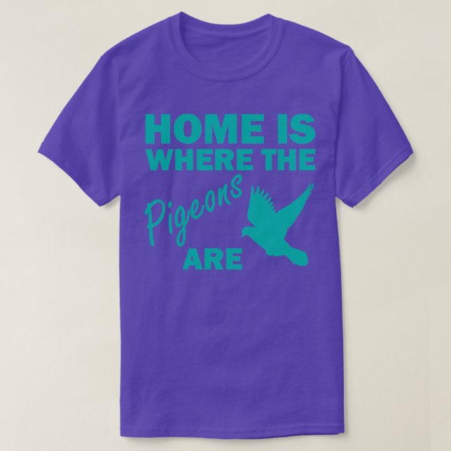 Camiseta Paloma portadora de aves Pigeon Fancier 1 (Diseño del anverso)