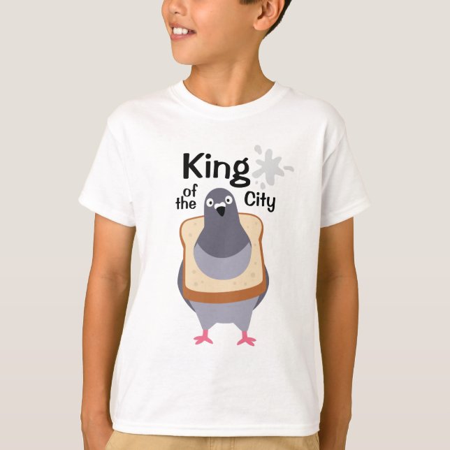 Camiseta Paloma - Rey de la ciudad (Anverso)