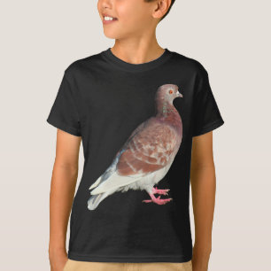 Camiseta Paloma roja (aislado)