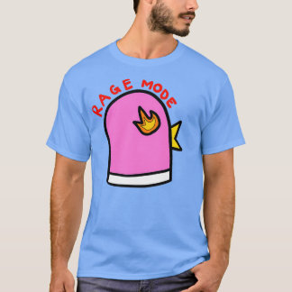 Camiseta Paloma rosada en modo de furia