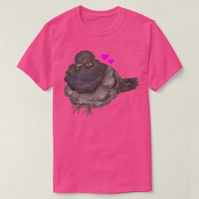 Camiseta Paloma rubia (Diseño del anverso)