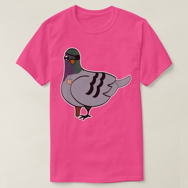 Camiseta Paloma valerosa Cher Ami 1 (Diseño del anverso)