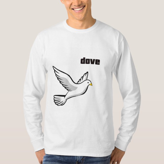 Camiseta Paloma voladora (Anverso)