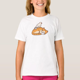 Camiseta Paloma y Gato