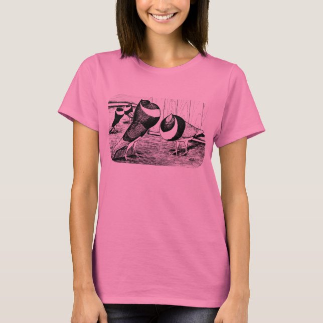 Camiseta Palomas de Aachen Band Cropper (Anverso)