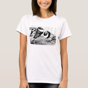 Camiseta Palomas de Aachen Band Cropper
