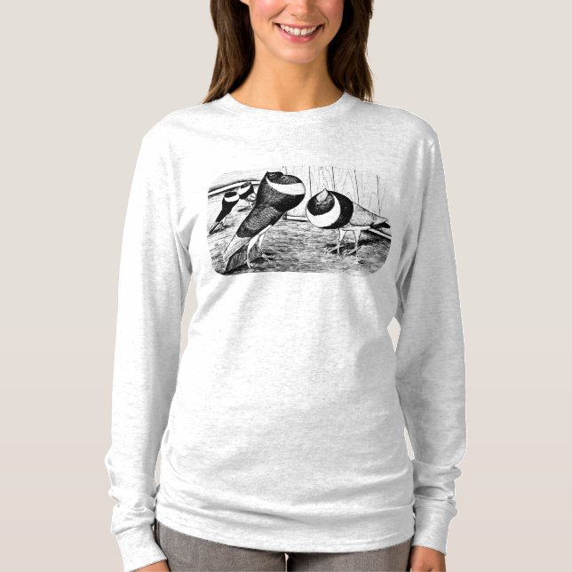 Camiseta Palomas de Aachen Band Cropper (Anverso)