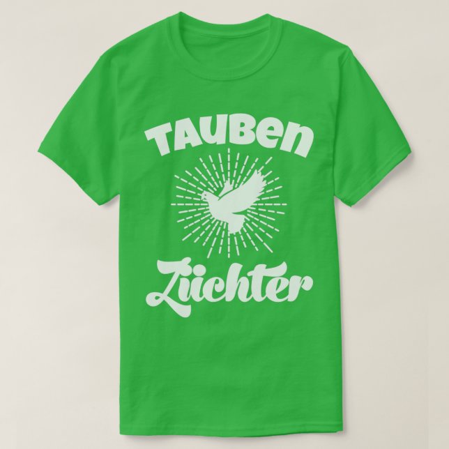 Camiseta Palomas de pichón Whisperer Aves de criador de pal (Diseño del anverso)