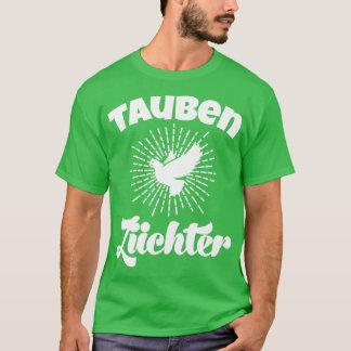 Camiseta Palomas de pichón Whisperer Aves de criador de pal