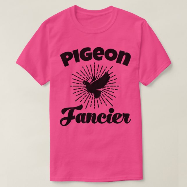 Camiseta Palomas de pichón Whisperer Aves de criador de pal (Diseño del anverso)