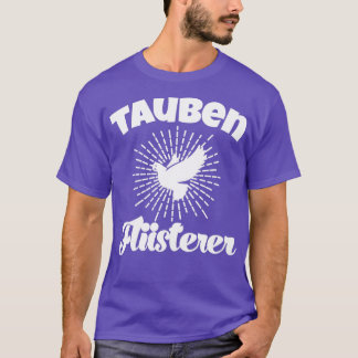 Camiseta Palomas de pichón Whisperer Aves de criador de pal