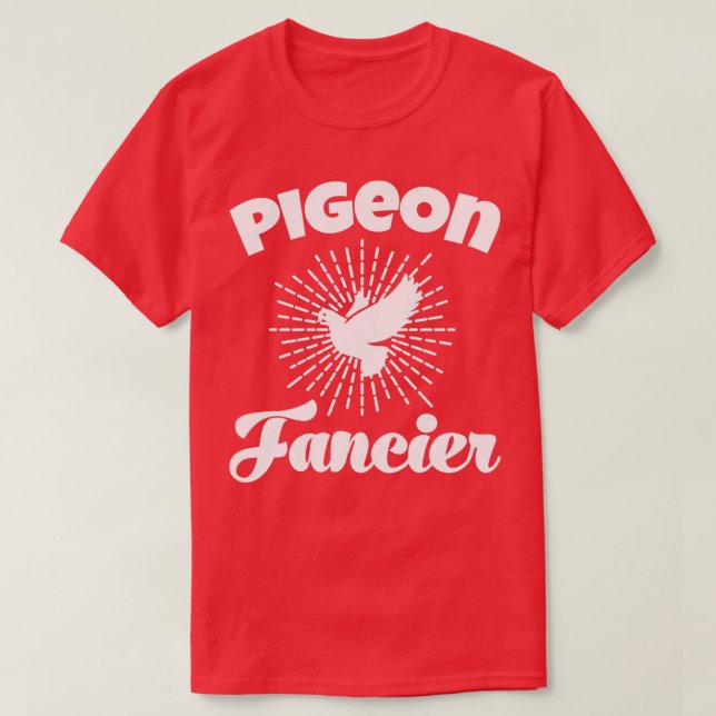 Camiseta Palomas de pichón Whisperer Aves de criador de pal (Diseño del anverso)