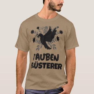 Camiseta Palomas de pichón Whisperer Aves de criador de pal