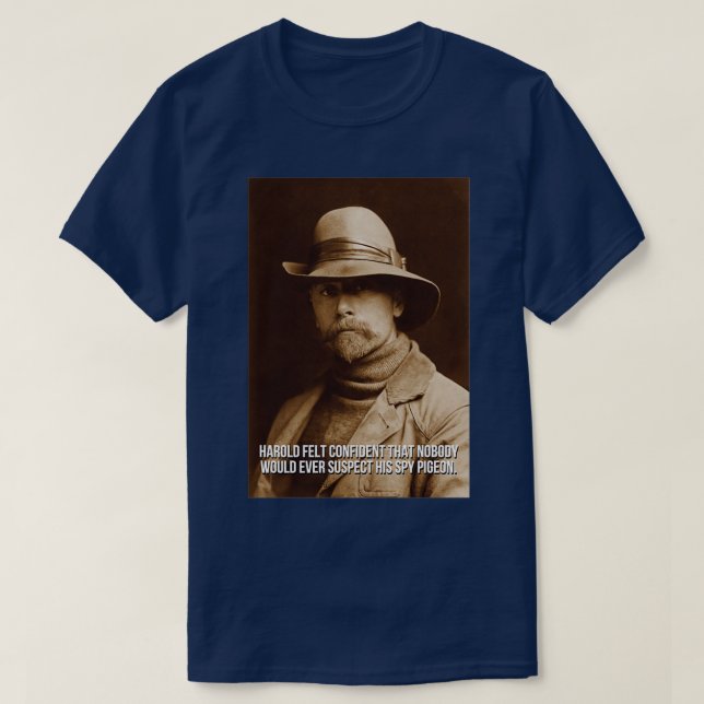 Camiseta Palomas espía 2 (Diseño del anverso)
