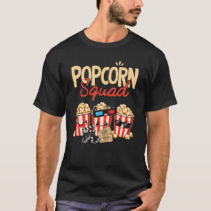 Camiseta Palomitas de maíz Equipo Cine Noche de Película Sn